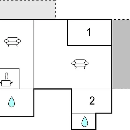 度假居 2 Bedroom Awesome In
